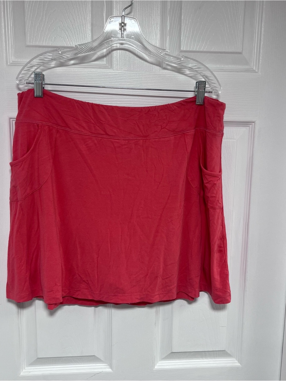 Escape by Habitat Clothes Classic Women's Pocket Skort — Coral Pink Size XL